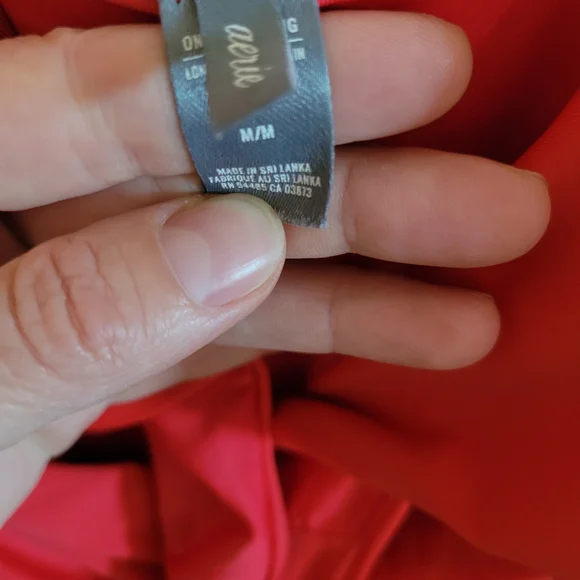 Aerie Vibrant Red Swimwear - Picture 4 of 5